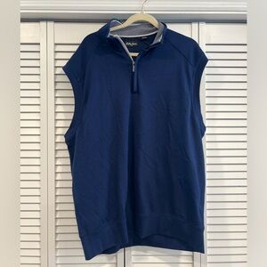Bobby Jones Men’s Golf Quarter Zip Vest, Golf Attire Size XL ⛳️⛳️